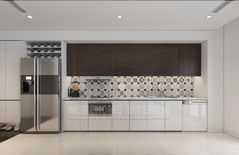 Tủ bếp làm gỗ Acrylic hiện được rất nhiều gia đình chọn lựa và tin dùng vì mẫu mã lại hiện đại, thu hút. Tủ bếp gỗ công nghiệp và tủ bếp acrylic