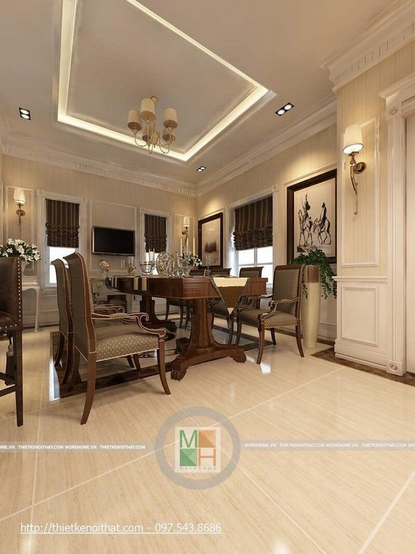 Bộ tranh canvas giúp làm cho phòng ăn trở nên sinh động và độc đáo hơn.