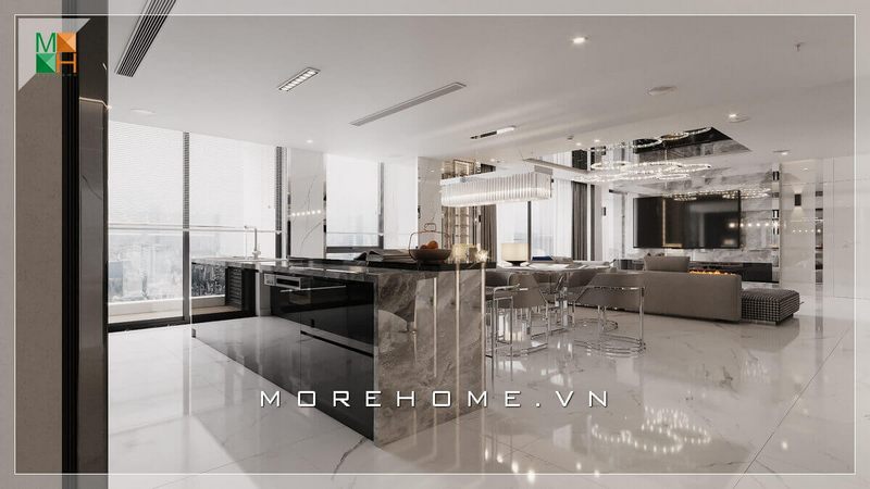 Ngắm nhìn các mẫu thiết kế nội thất hiện đại cho các căn hộ cao cấp, nhà phố, biệt thự và các công trình khác.